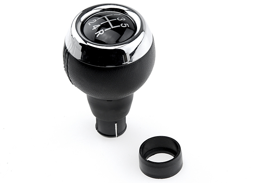 Δερμάτινο Πόμολο Ταχυτήτων NTY GZB-BM-001 5 Σχέσεων για MINI Cooper, One, Clubman, Countryman, Roadster (2006-2014)